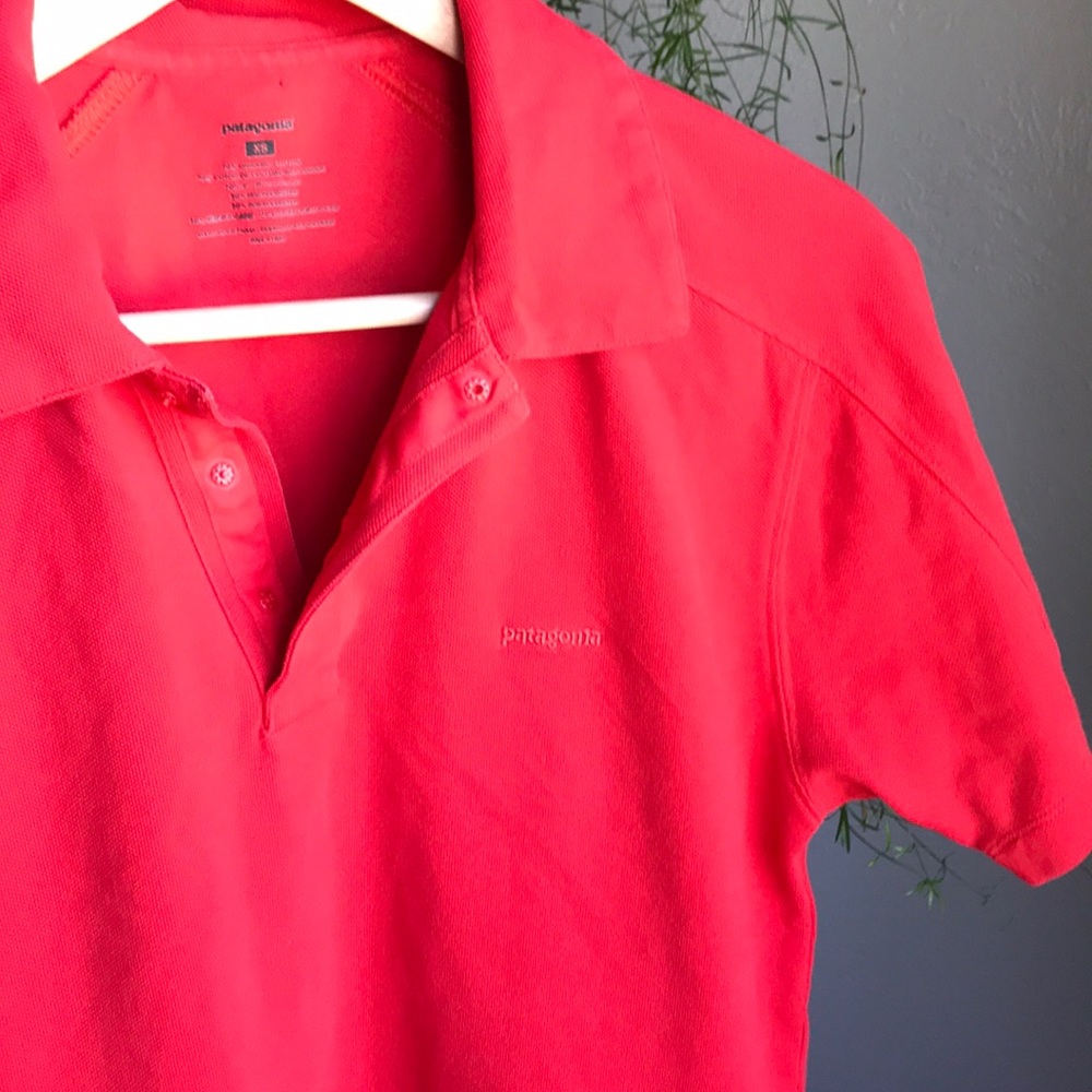 Patagonia Men’s Red Short-Sleeve Polo